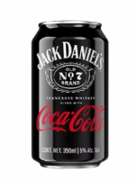 imagem de WHISKY J.DANIELS+COCA COLA 350ML