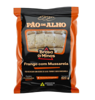 imagem de PAO DE ALHO FRANGO COM MUSSARELA BDJ 4 UNID