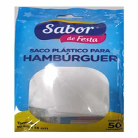 imagem de Saco Hamburguer Sabor Com 50