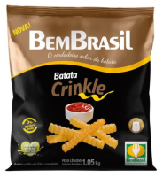 imagem de BATATA BEM BRASIL 1.05KG CRINKLE