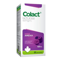 imagem de Colact Sabor Ameixa 667mg Xarope União Química com 120ml