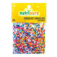imagem de CHOCOLATE GRANULADO COLORIDO  NUTRITIVO 50G