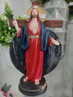 imagem de Jesus Santas Chagas Resina 20 cm