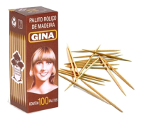 imagem de PALITO DENTE GINA 100UN