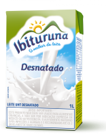 imagem de LEITE UHT IBITURUNA DESNATADO 1L