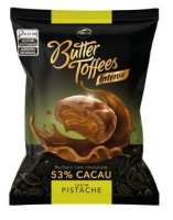 imagem de BALA ARCOR BUTTER TOFFEE INTENSE SM 53% CACAU C/ PISTACHE 90G