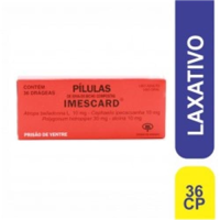 imagem de Pílulas de Erva-De-Bicho Imescard 10mg 10mg 30mg 10mg com 36 Drágeas