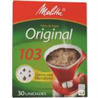 imagem de FILTRO DE PAPEL MELITTA 103 30UN