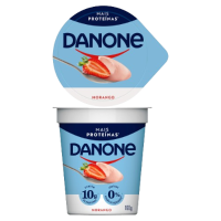 imagem de IOGURTE DANONE MAIS PROTEINA 160G MORANGO