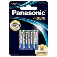 imagem de Pilha Panasonic Alcalina  Palito AAA4  Premium