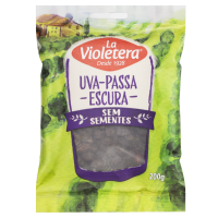 imagem de UVA PASSA LA VIOL. PRETA S/S 200G