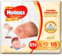 imagem de FRALDA DESCARTÁVEL MÔNICA HUGGIES RN