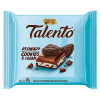 imagem de Talento 90g Recheado Cookies Cream