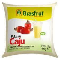 imagem de POLPA FRUTA BRASFRUT 100G CAJU