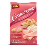 imagem de Snack Crocantissimo Peito de Peru com Requeijão 40gr