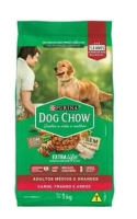 imagem de RACAO DOG CHOW 900G AD/MD E GRA.CR.FR.