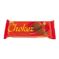 imagem de Biscoito Krokero Choker Cobertura de Chocolate ao Leite 95g