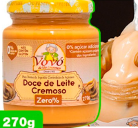 imagem de Doce De Leite Puro Zero 270g - Vovó