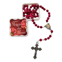 imagem de Terço das Rosa Santa Teresinha contas perfumadas