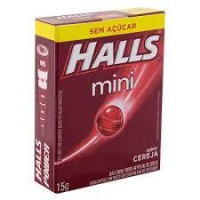 imagem de BALA HALLS MINI  CEREJA  S  ACUCAR  15 G