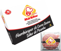 imagem de BIFE HAMBURGUER MAR E MAR 120G PICANHA