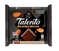 imagem de Chocolate Garoto Amêndoa Meio Amargo 85g