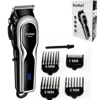 imagem de Maquina Cortar Cabelo Sem Fio Profissional Km 119