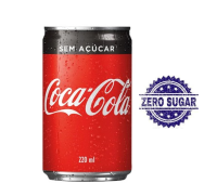 imagem de Coca Cola 220Ml Zero Sleek