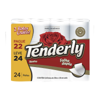 imagem de PAPEL HIG TENDERLY C/24 30M FD NEUTRO LV1PG22