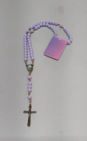 imagem de Terço Pérola Lilás - Nossa Senhora de Fátima