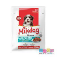 imagem de RACAO MIKDOG 100G FILH.CARNE