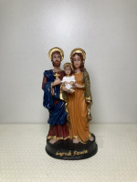 imagem de Imagem Sagrada Família  12 cm resina