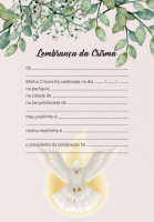 imagem de Lembrança da Crisma