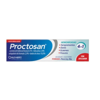 imagem de Proctosan 25mg + 2,5mg+ 0,5mg + 0,075ml + 0,025ml Kley Hertz Caixa com Bisnaga de 20g
