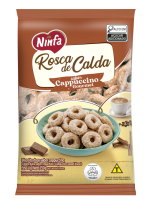 imagem de BISC NINFA 250G ROSCA CALDA CAPPUCCINO GOURMET