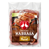 imagem de LINGUIÇA PERDIG.PERNIL 1KG NABRASA