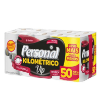 imagem de Papel Higienico Personal Folha Dupla Vip Kil 20 50M