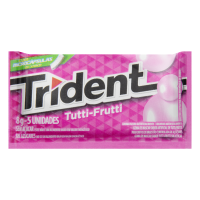 imagem de CHICLE TRIDENT TUTTI FRUTTI 8.5G