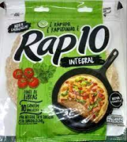 PAO RAP 10 INTEGRAL 297G | Supermercado Só Laranja | Loji
