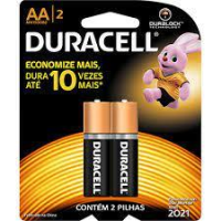 imagem de PILHA DURACELL ALCALINA  AA 2UN SM