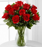 imagem de Buque de 12 Rosas Vermelhas