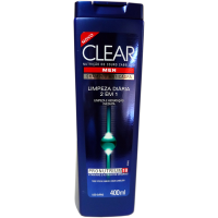 imagem de SHAMPOO ANTICASPA CLEAR MEN LIMPEZA DIÁRIA  400ML