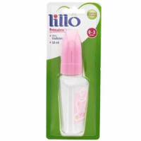 imagem de Mamadeira Miniform Primeiros Passos Rosa 50ml Lillo