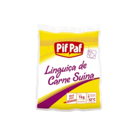 imagem de LINGUICA PIF PAF 1KG CHURR SUINA