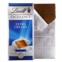 imagem de CHOCOLATE SUÍÇO LINDT EXCELLENCE MILK E CREM 100G