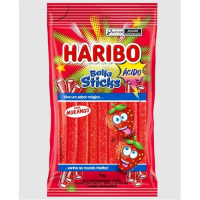 imagem de BALA HARIBO  STICKS MORANGO C AC  80G