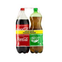 imagem de REFRIGERANTE DUO COCA COLA E GUARANÁ PET 2L