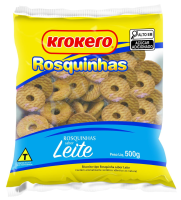 imagem de ROSQUINHA KROKERO LEITE 500G