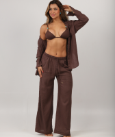 imagem de Calça Camila - Linho Café