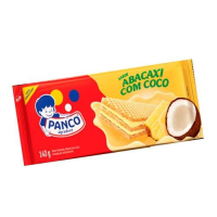 imagem de Biscoito Panco Wafer Abacaxi com Coco 140g